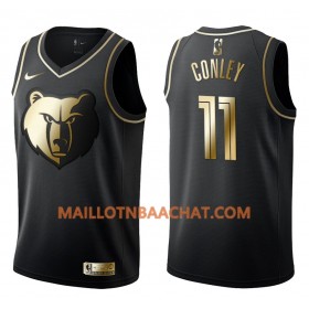 Maillot NBA Memphis Grizzlies Mike Conley 11 Nike Noir Golden Edition Swingman - Homme